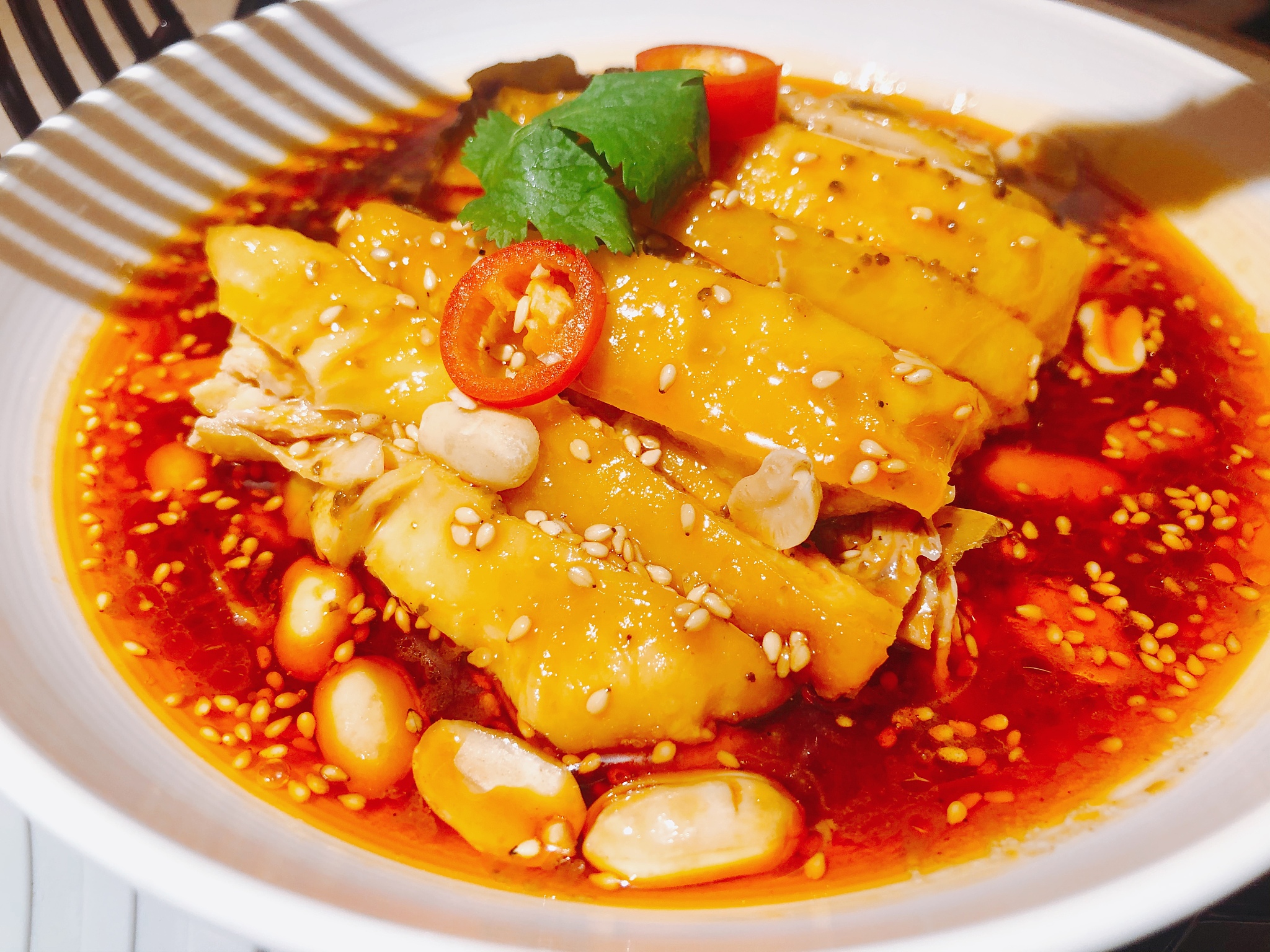 口水鸡拌饭做法：10分钟学会这道下饭神器