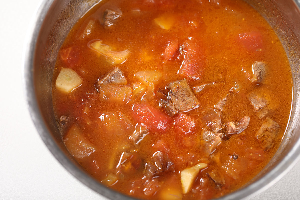 番茄牛腩的家常做法